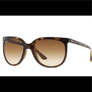 Ray Ban Cats 1000 Tortoise Sunglasses